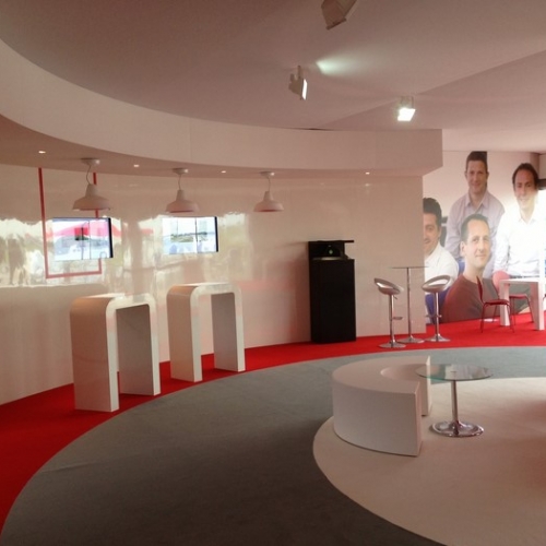 conception stand salon